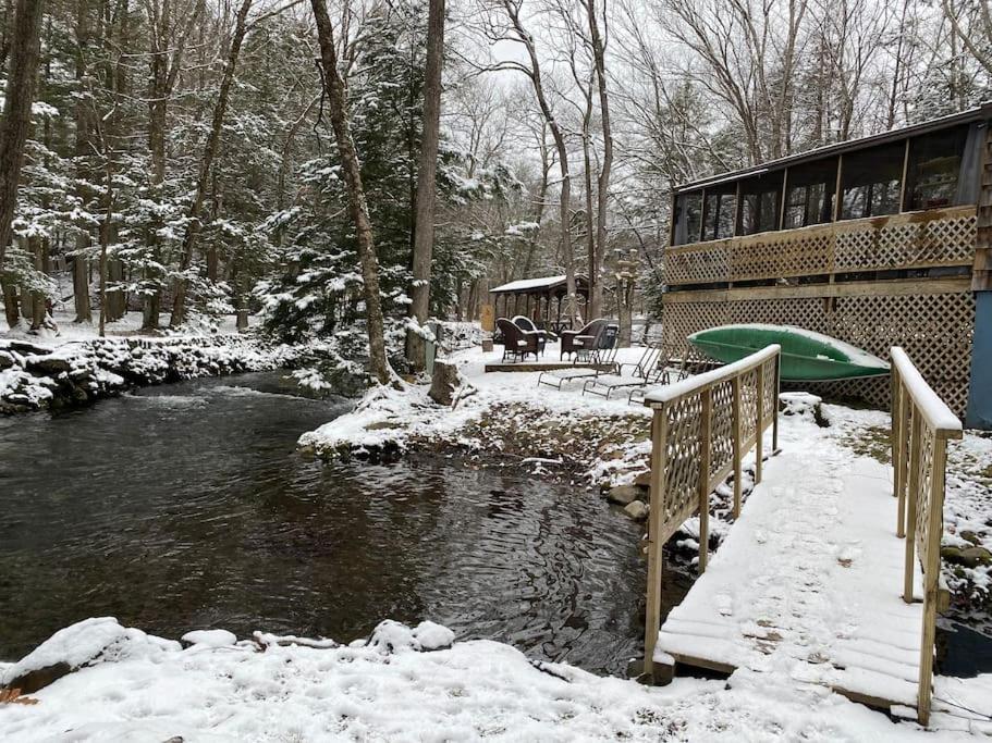 Peaceful Gateway To Island Creek Cottage East Stroudsburg Esterno foto